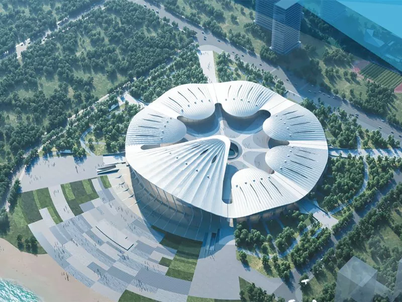 Како изложбениот салон со челична конструкција обезбедува брза конструкција и врвно искуство на посетителите?